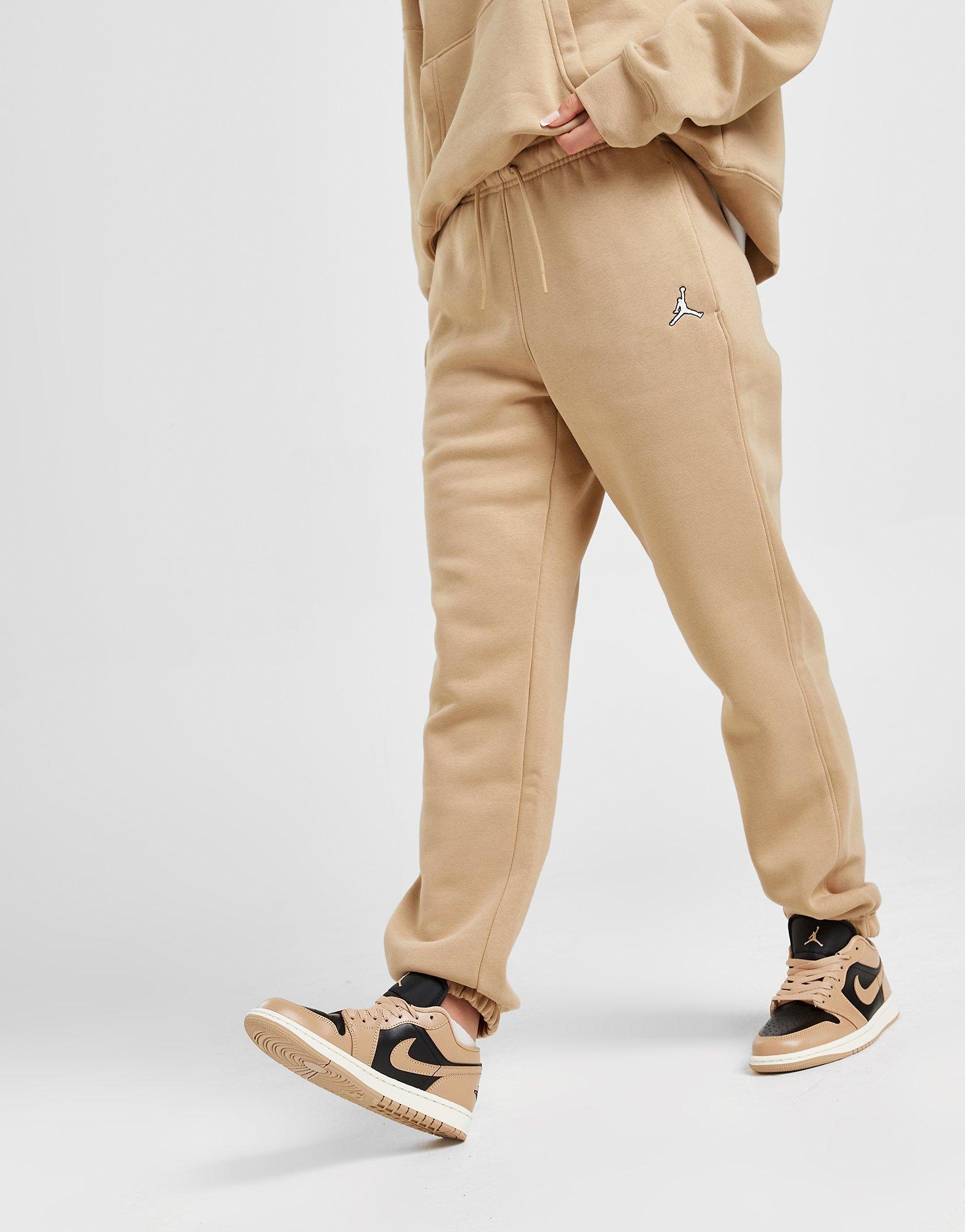 Moteriškos kelnės JORDAN KELNĖS W J BRKLN FLC PANT DQ4478277 DQ4478-277 Rusva