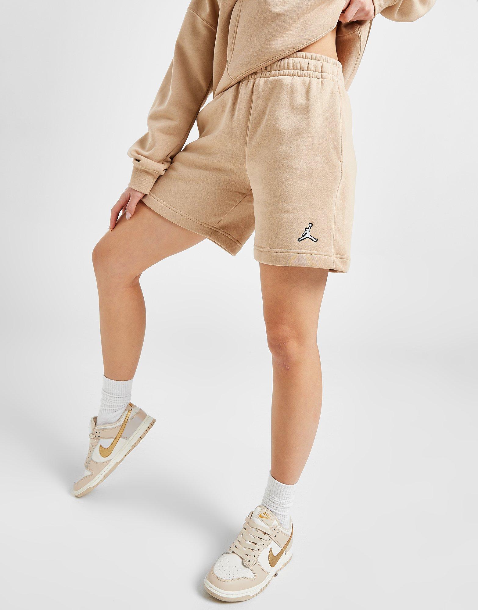 Дамски шорти JORDAN ШОРТИ W J BRKLN FLC SHORT SHORTS DX0380-277 Кафяв