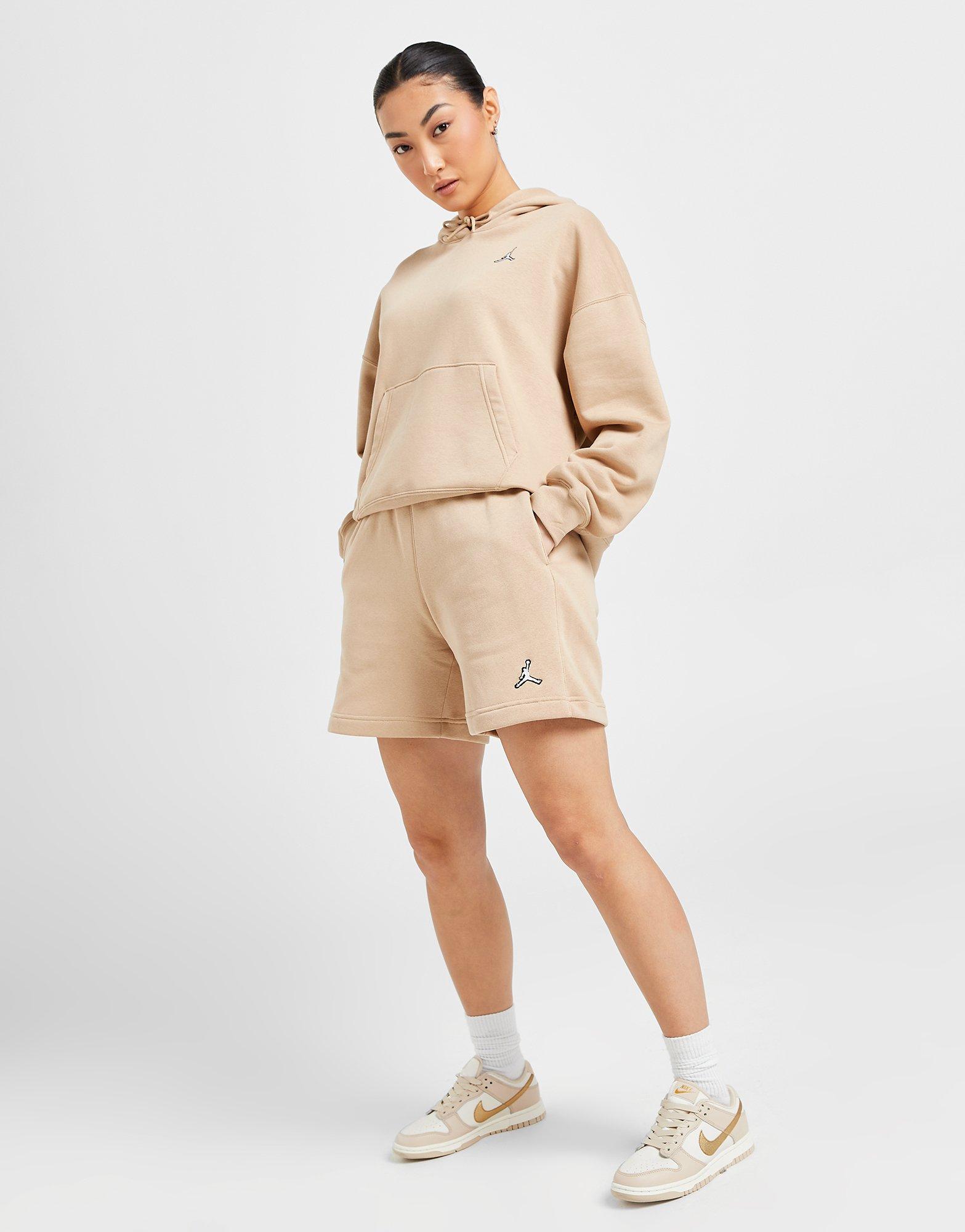 Дамски шорти JORDAN ШОРТИ W J BRKLN FLC SHORT SHORTS DX0380-277 Кафяв