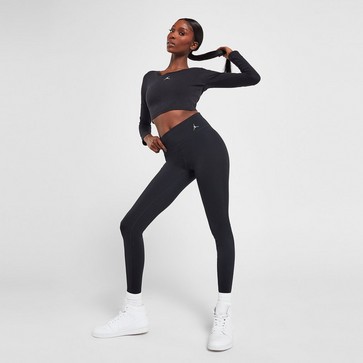 Pantaloni pentru femei JORDAN PANTALONI  JDN ESS LEGGING BLK PANTS