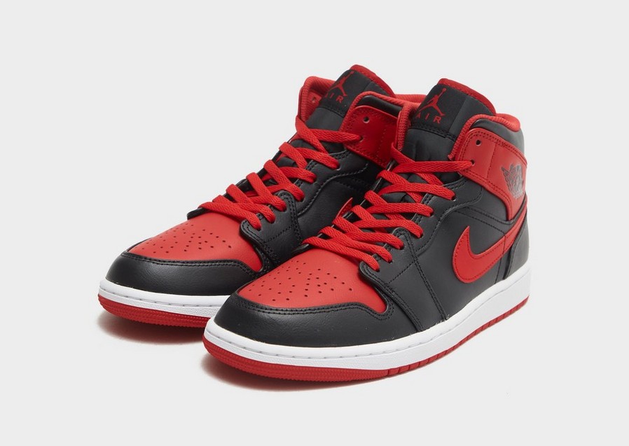 Adidași pentru bărbați AIR JORDAN 1 MID  DQ8426-060 Roșu