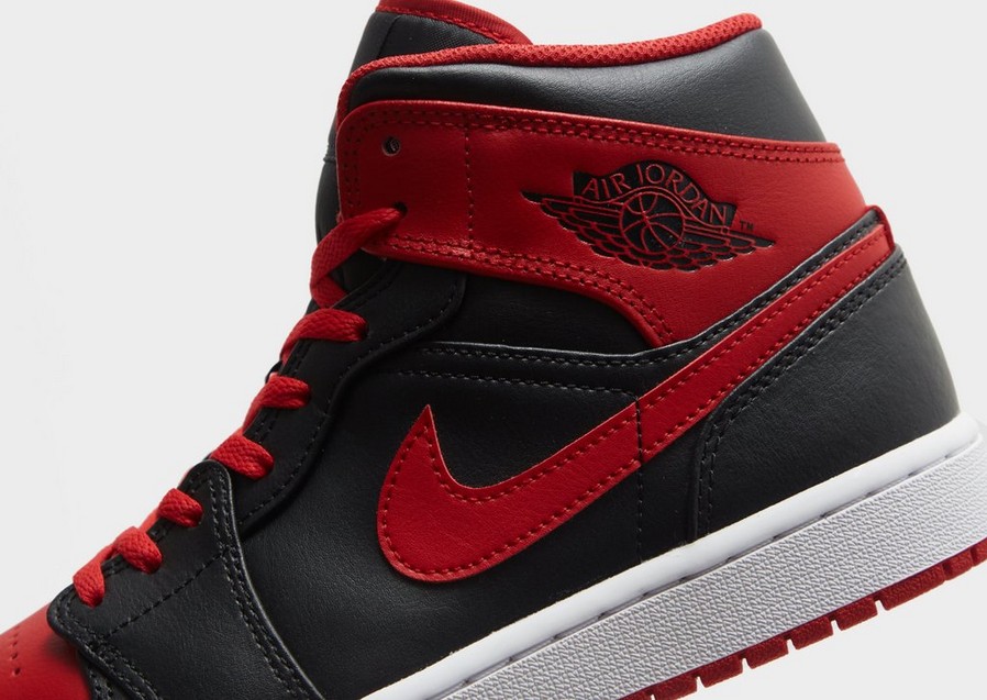 Adidași pentru bărbați AIR JORDAN 1 MID  DQ8426-060 Roșu