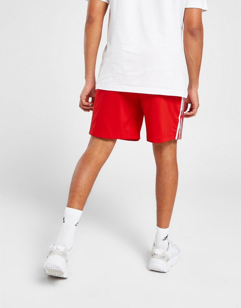 Krótkie spodenki, szorty męskie ADIDAS SZORTY M 3S CHELSEA IC1486 Czerwony
