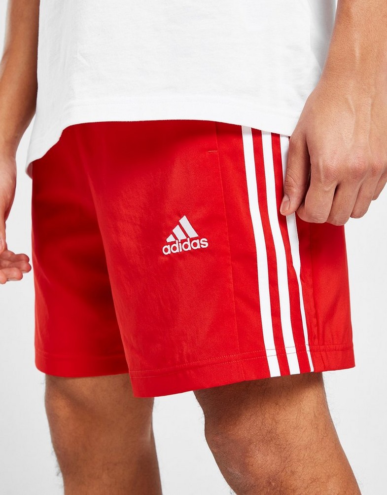Krótkie spodenki, szorty męskie ADIDAS SZORTY M 3S CHELSEA IC1486 Czerwony