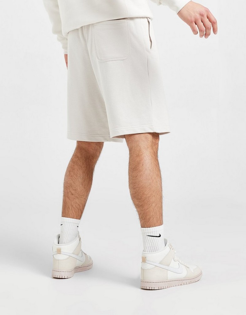 Krótkie spodenki, szorty męskie NIKE SZORTY M NK + FT SHORT MLOGO SHORTS FB8830-030 Beżowy