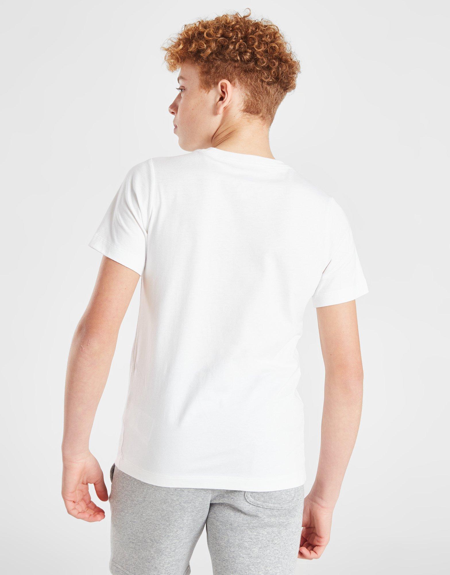 Vaikiški marškinėliai NIKE MARŠKINĖLIAI MLOGO TEE WHT TEE DX9510-100 Balta