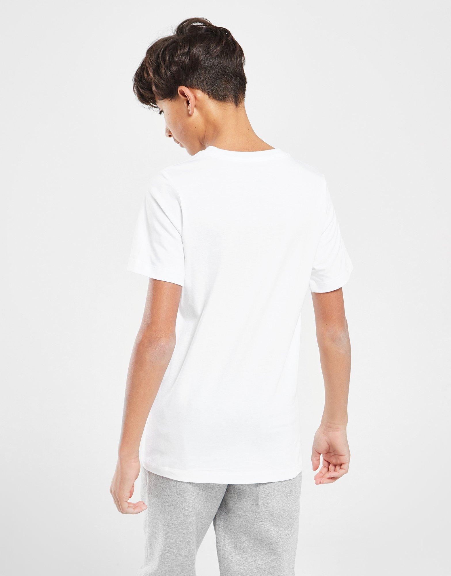 Vaikiški marškinėliai NIKE MARŠKINĖLIAI MLOGO TEE WHT TEE DX9510-100 Balta