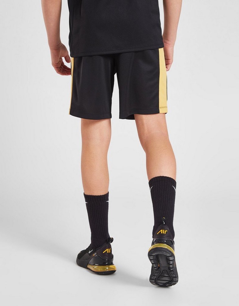 Krótkie spodenki, szorty dziecięce NIKE SZORTY ACAD23 SHORT BLK/GOLD SHORTS