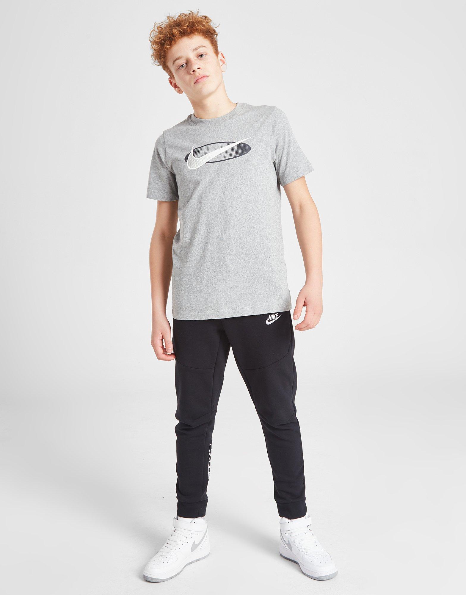 Detské tričko NIKE TRIČKO BRNDMRK2 TEE DGH TEE DX9523-063 Šedá