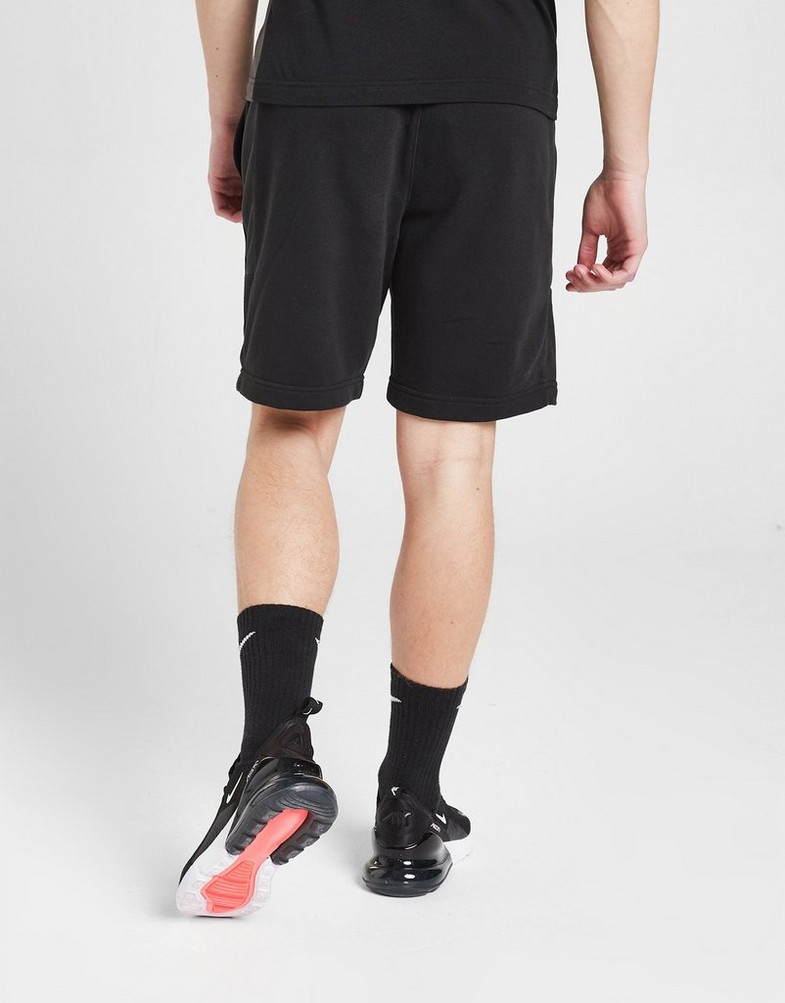 Pantaloni scurți pentru copii NIKE PANTALONI SCURȚI HYB FLC SHORT BLK/GRY SHORTS FD1209-010 Negru
