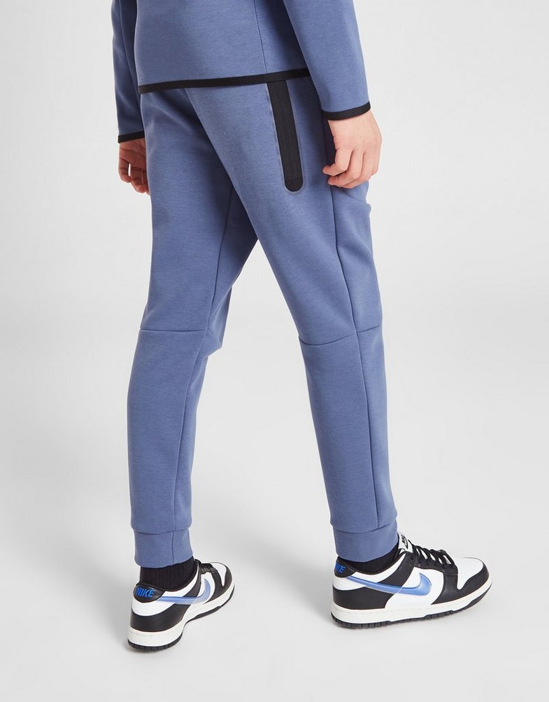 NIKE SPODNIE TECH FLC PANT DIFFUSE BLU PANTS