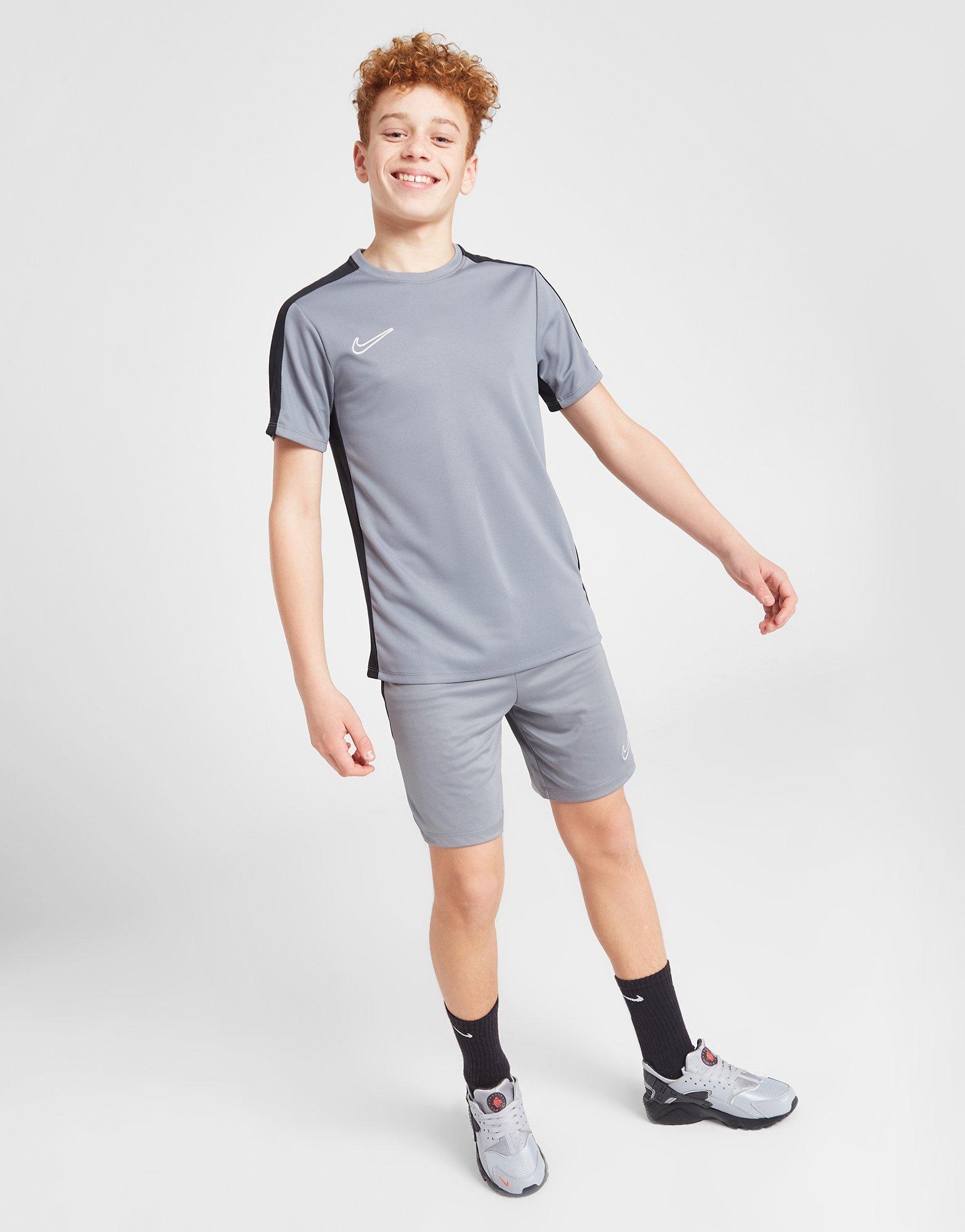 Детска тениска NIKE ТЕНИСКА ACAD23 SS TEE COOL GRY TEE DX5482-065 Сив