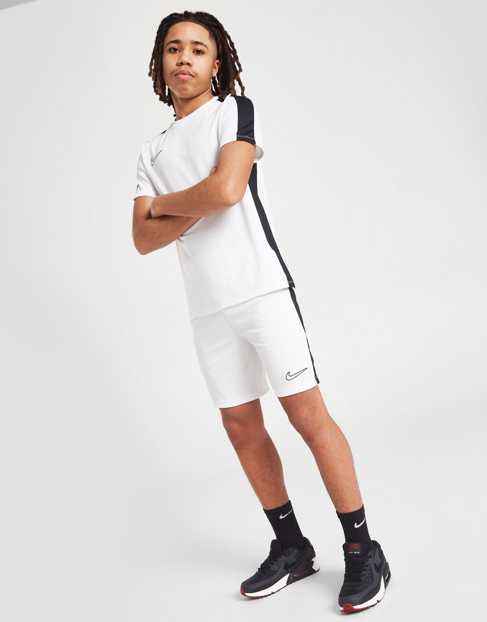 Gyerek rövidnadrág NIKE RÖVIDNADRÁG ACAD23 SHORT WHT B DX5476-100 Fehér