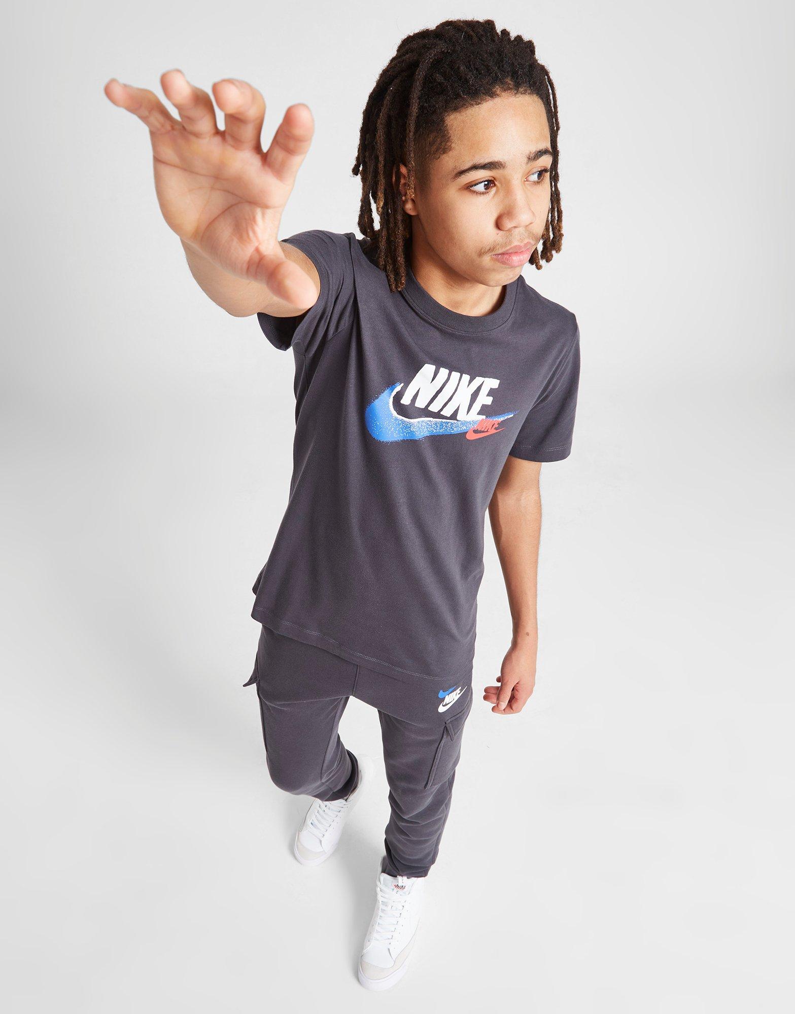 Детска тениска NIKE ТЕНИСКА FESTIVAL SS TEE DSG TEE FD1201-070 Сив