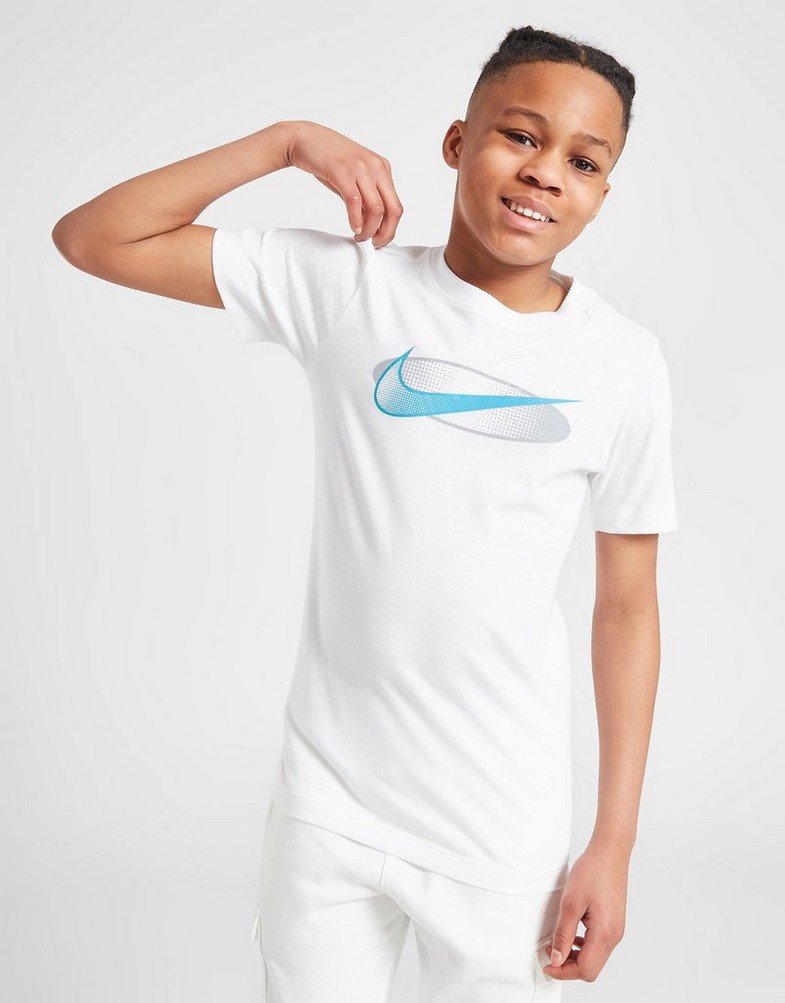 Dječji T-shirt NIKE T-SHIRT U NSW TEE CORE BRANDMARK 2 B DX9523-100 bijela