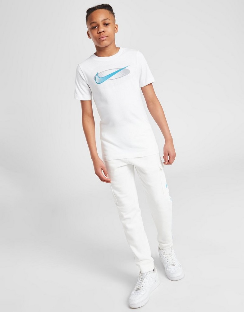 Dječji T-shirt NIKE T-SHIRT U NSW TEE CORE BRANDMARK 2 B DX9523-100 bijela
