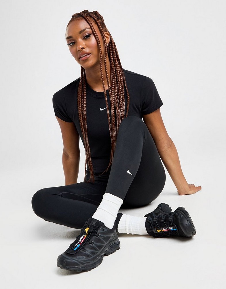 NIKE SPODNIE (T) ONE TGHT BLK PANTS DM7278-010 Czarny