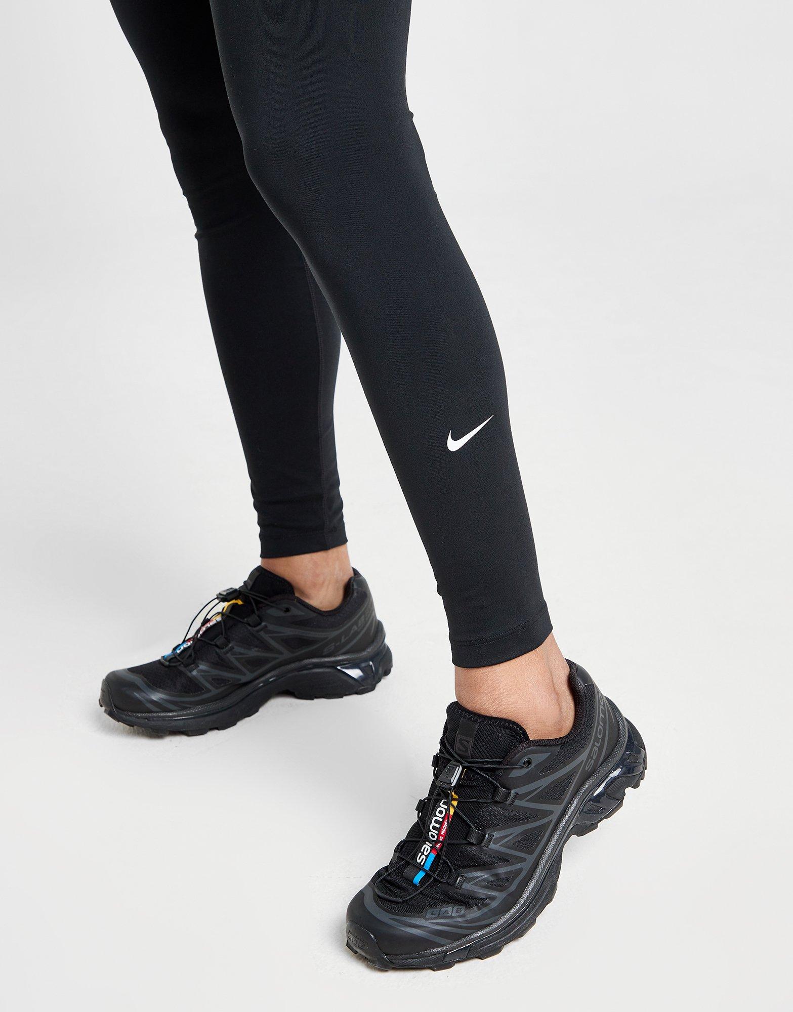 Moteriškos kelnės NIKE KELNĖS (T) ONE TGHT BLK PANTS DM7278-010 Juoda