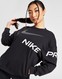 NIKE BLUZA (T) PRO GRX CREW BLK SWEATSHIRT