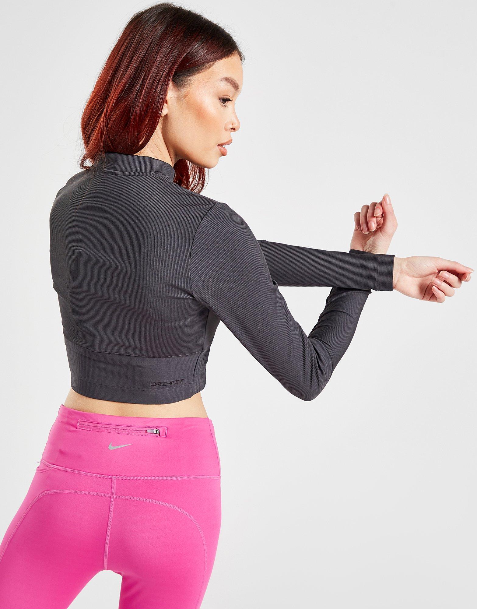 Dámská mikina NIKE MIKINA UTILITY CRP QZ ANTH SWEATSHIRT FD4236-060 Šedá