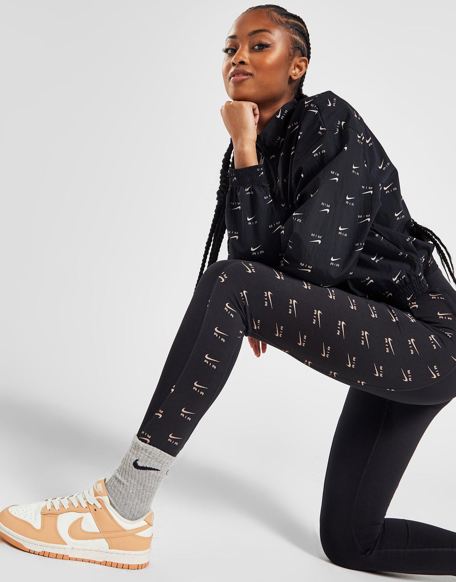 Moteriškos kelnės NIKE KELNĖS AIR HR TGHT BLK PANTS DV8056-010 Juoda