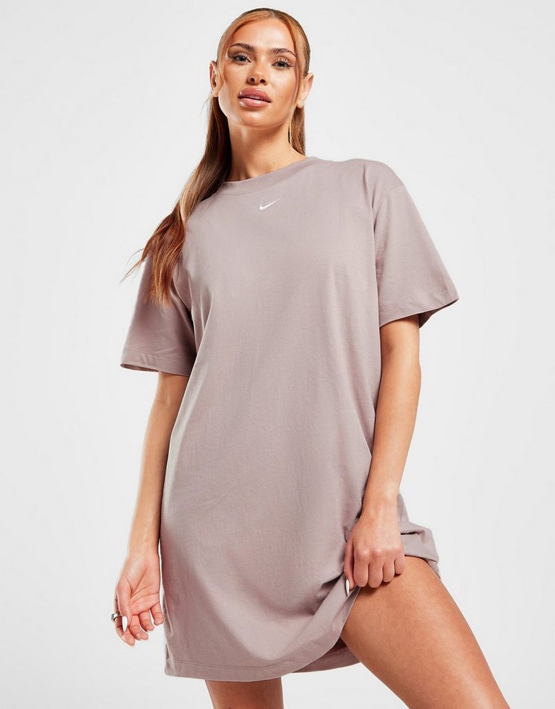 Rochie pentru femei NIKE ROCHIE W NSW ESSNTL SS TRENINGS TSHRT DV7882-272 Bej