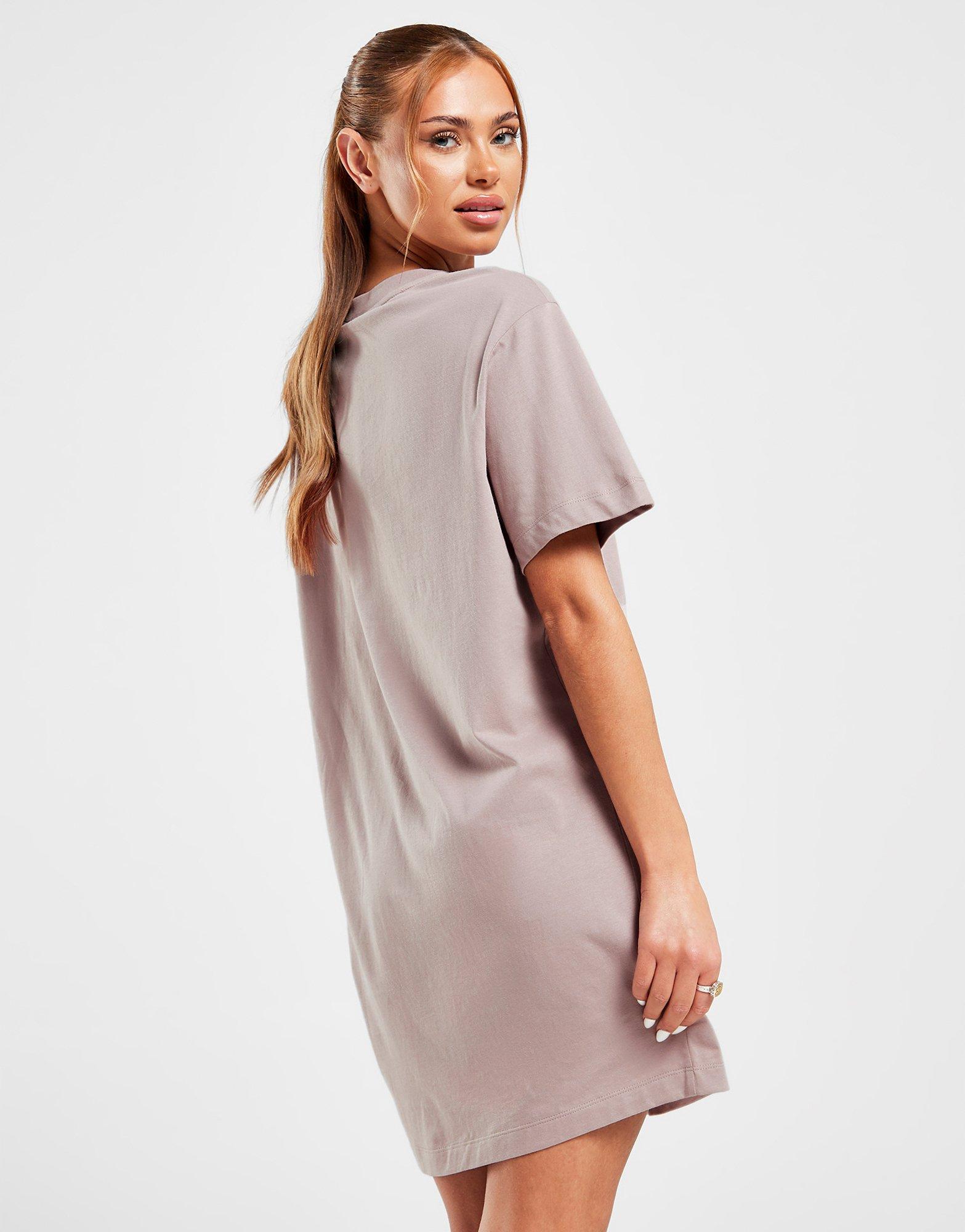 Dámske šaty NIKE ŠATY W NSW ESSNTL SS  DV7882-272 Béžová