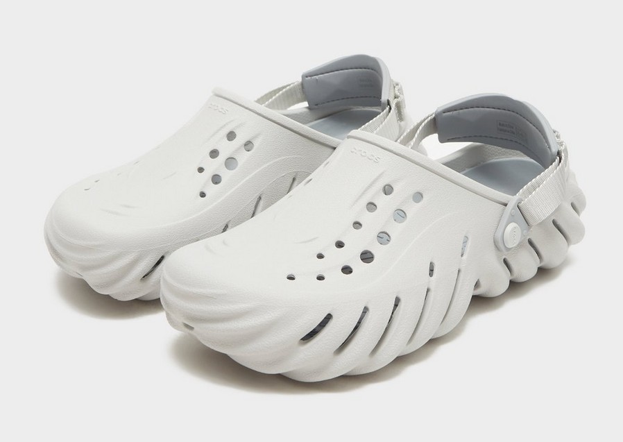 Чоловічі шльопанці CROCS ECHO CLOG  2079371FT Сірий