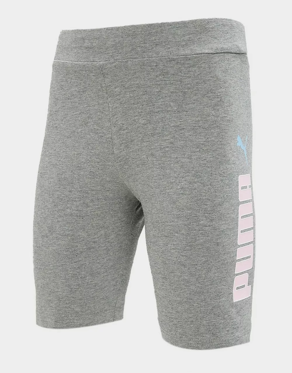 PUMA ШОРТИ KEY GRAPHIC SHORT TIGHT MEDIUM GRAY, фото 1 з 3