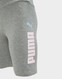 PUMA RÖVIDNADRÁG KEY GRAPHIC   SHORT TIGHT MEDIUM GRAY