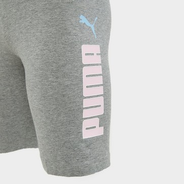 Pantaloni scurți pentru copii PUMA PANTALONI SCURȚI KEY GRAPHIC   SHORT TIGHT MEDIUM GRAY