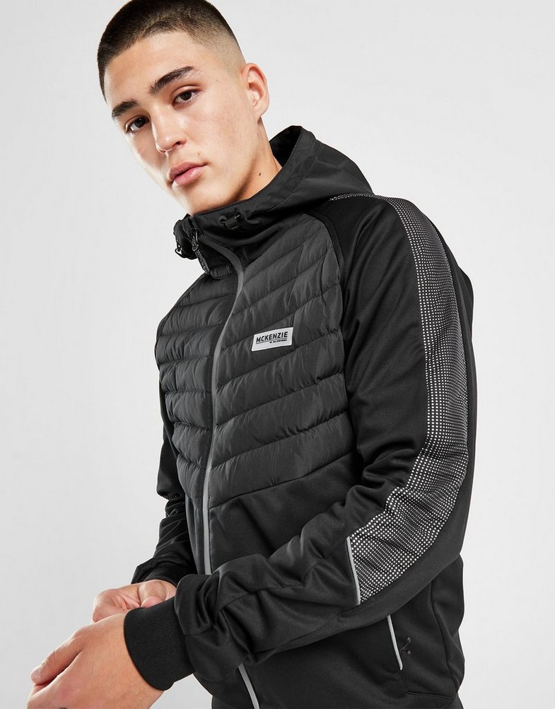 MCKENZIE КУРТКА CRASH JKT BLK W JACKET MCKTM15703090 Чорний