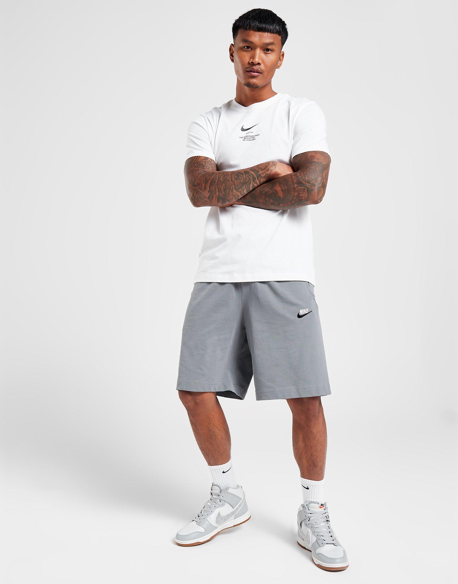 Pánské kraťasy NIKE ŠORTKY  FDTN SHORT SMK GRY SHORT DZ2543-070 Šedá
