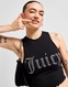 JUICY COUTURE TOP DMNT HEM TANK BLK