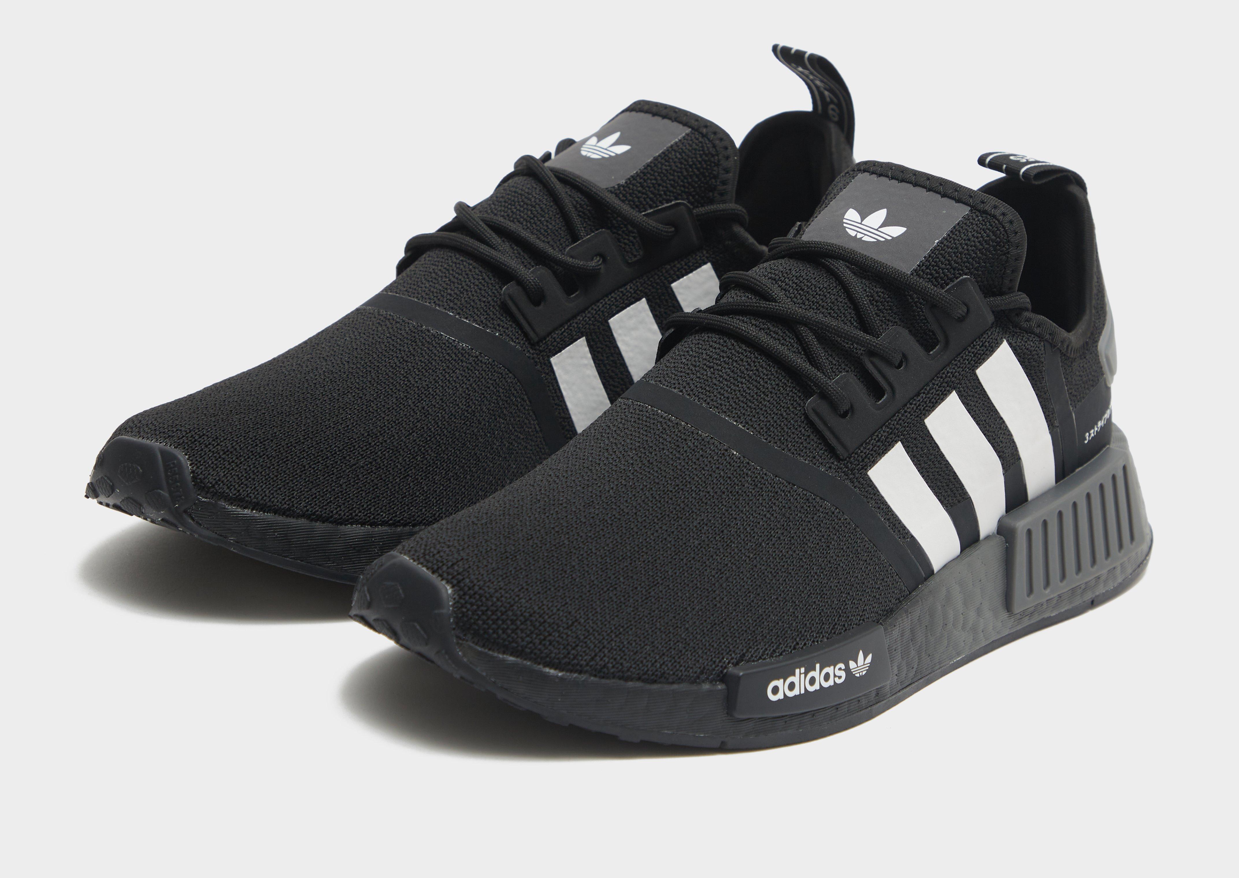 adidas gazelle silver green womens Shop White Mens adidas NMD R1 Lace Up Sneakers – Shoebacca main image 0