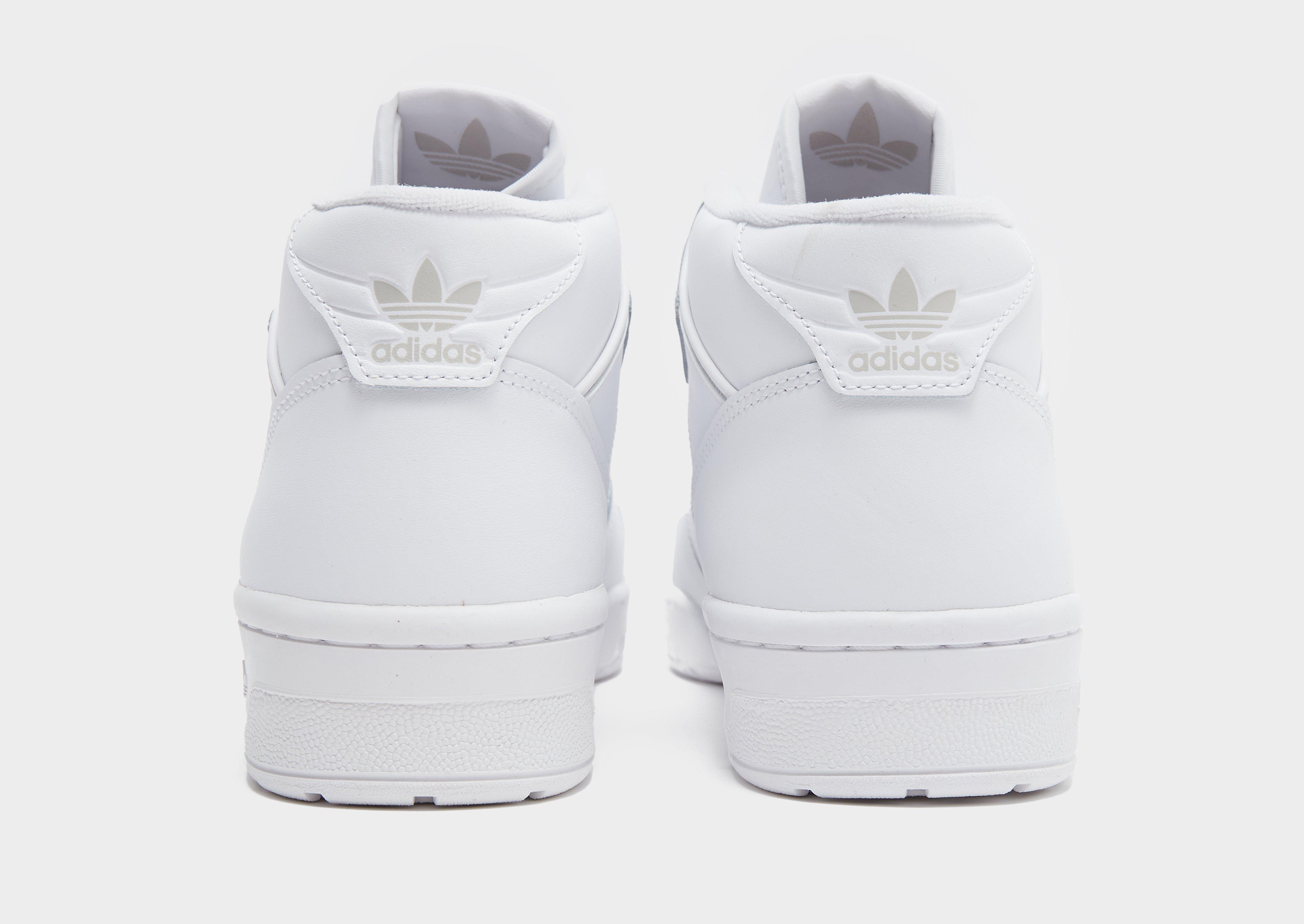 Adidași pentru bărbați ADIDAS RIVALRY MID ID9427 Alb