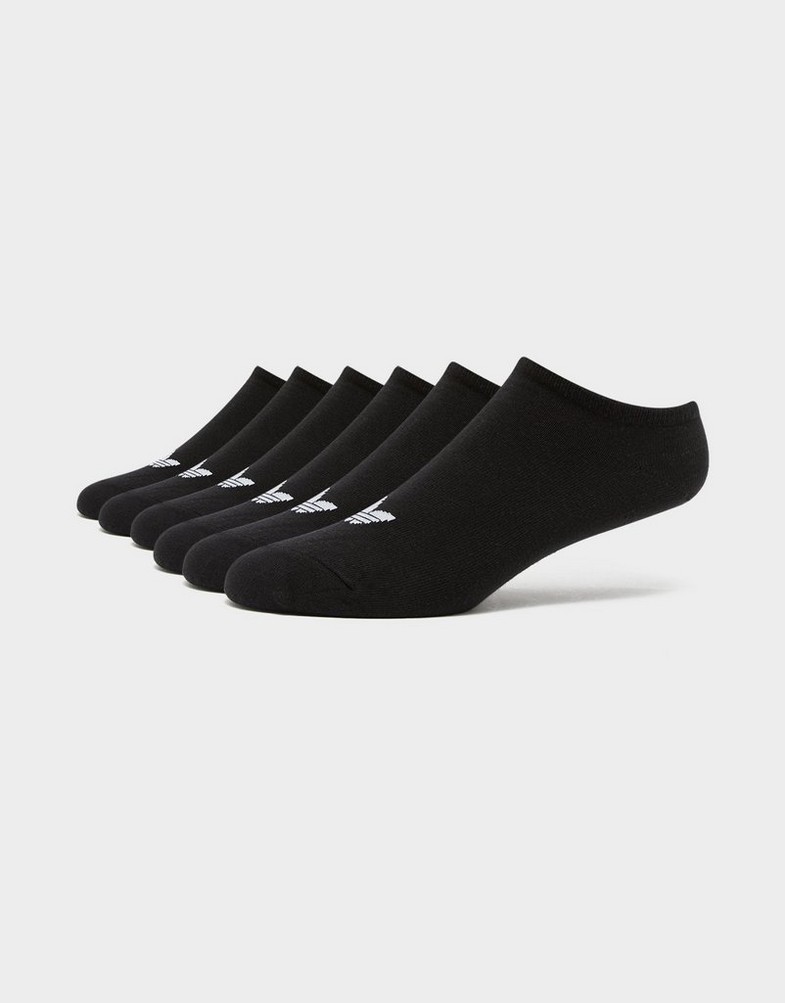 Жіночі шкарпетки ADIDAS ВИСОКІ ШКАРПЕТКИ TREFOIL LINER 6 IJ5624 Чорний