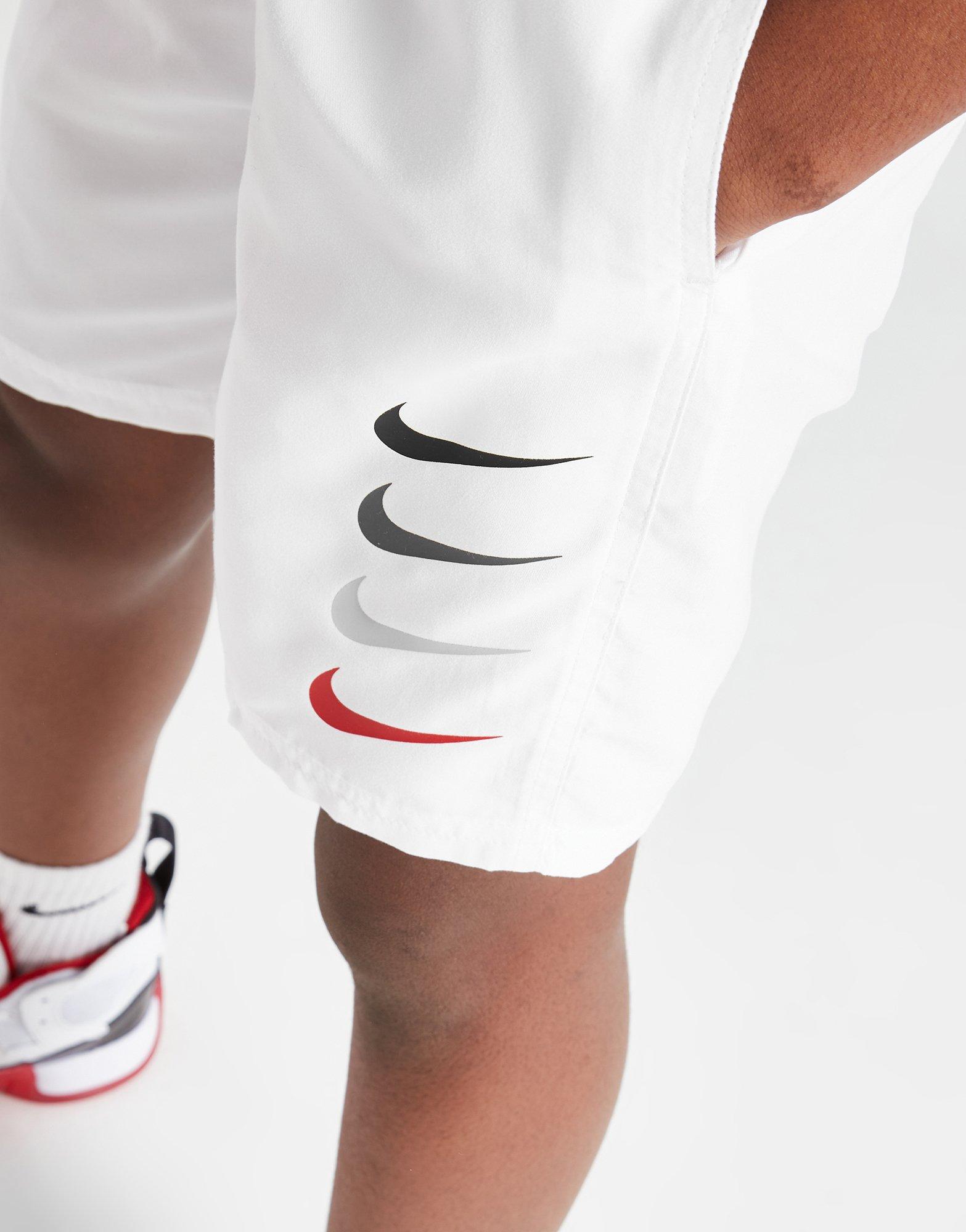 Детски шорти NIKE SWIM ШОРТИ STACKED SWOOSH SWIM WHT NESSD854-100 Бял