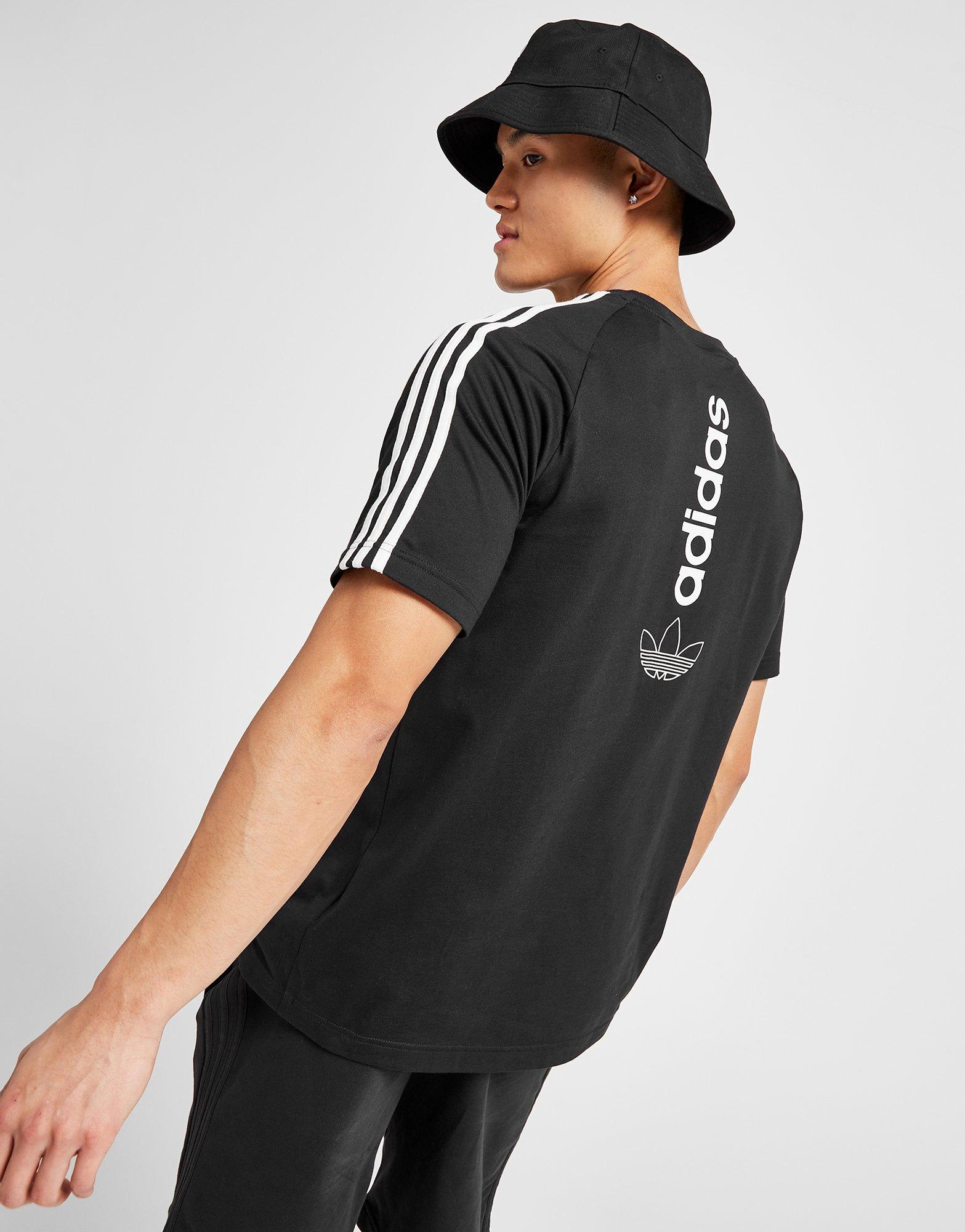 Vyriški marškiniai ADIDAS MARŠKINĖLIAI SS TEE BLACK TEE IB3787 Juoda