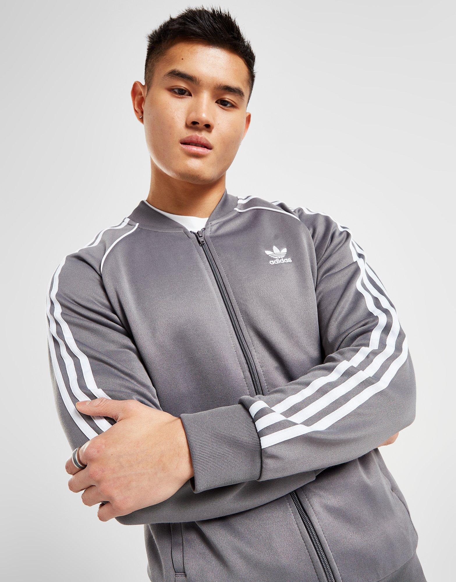 Bluză pentru bărbați ADIDAS BLUZĂ SSTT GREY4 SWEATSHIRT IJ9455 Gri
