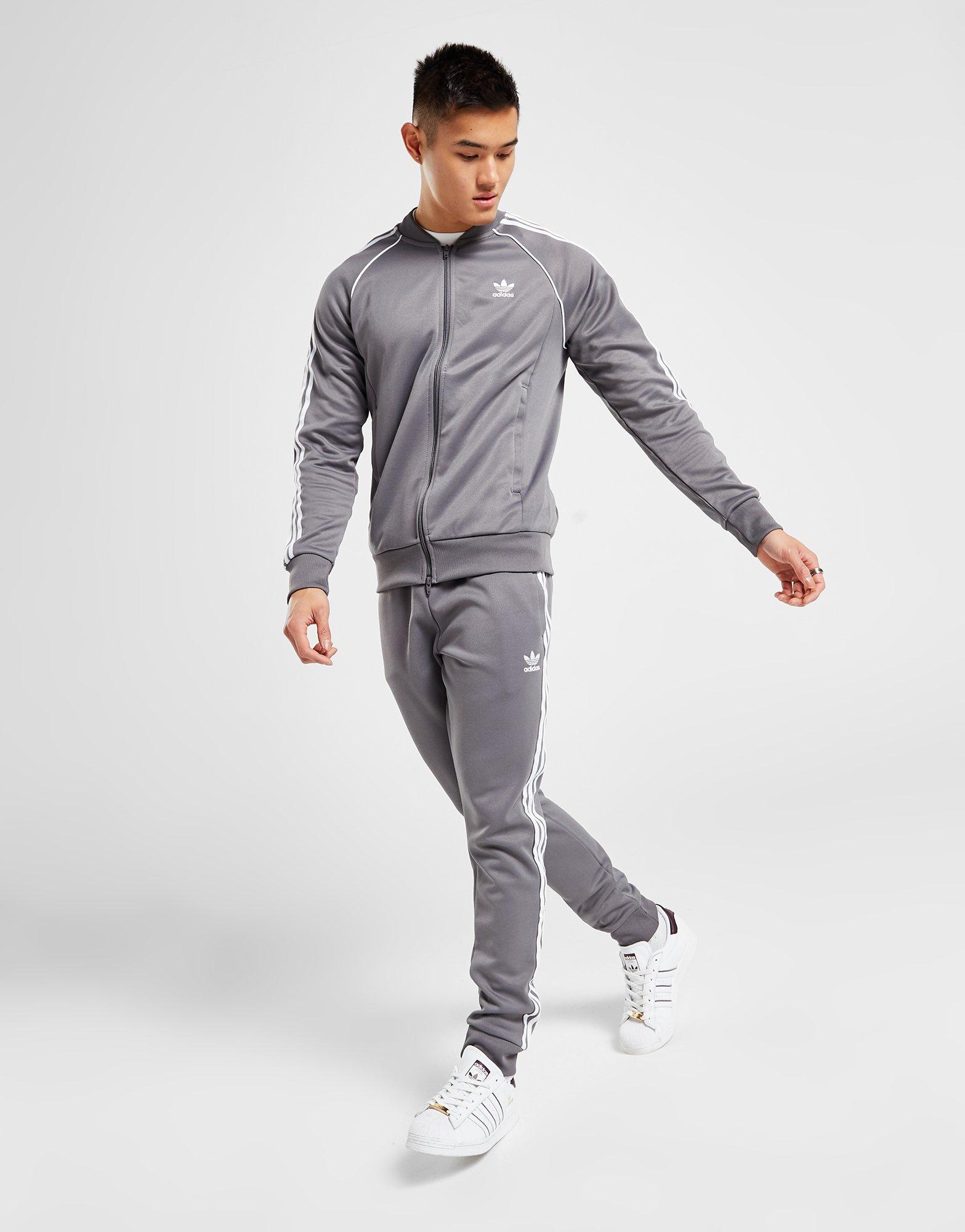 Bluză pentru bărbați ADIDAS BLUZĂ SSTT GREY4 SWEATSHIRT IJ9455 Gri