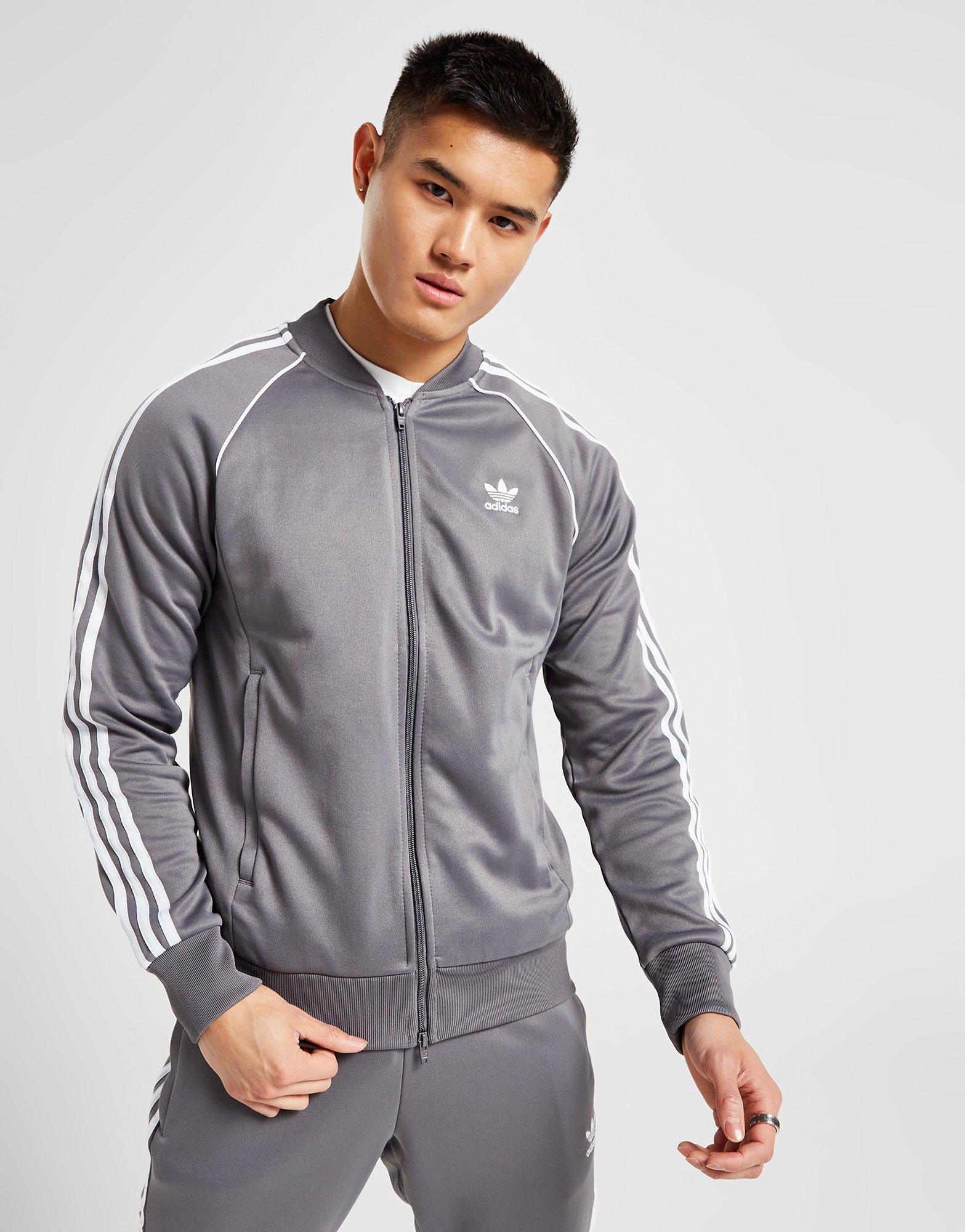 Bluză pentru bărbați ADIDAS BLUZĂ SSTT GREY4 SWEATSHIRT IJ9455 Gri