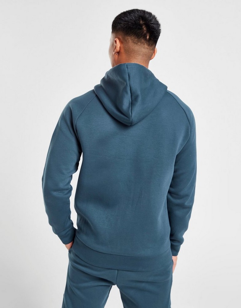 Bluza męska PUMA Z KAPTUREM PUMATECH FULL ZIP HOODIE 53828216 Niebieski