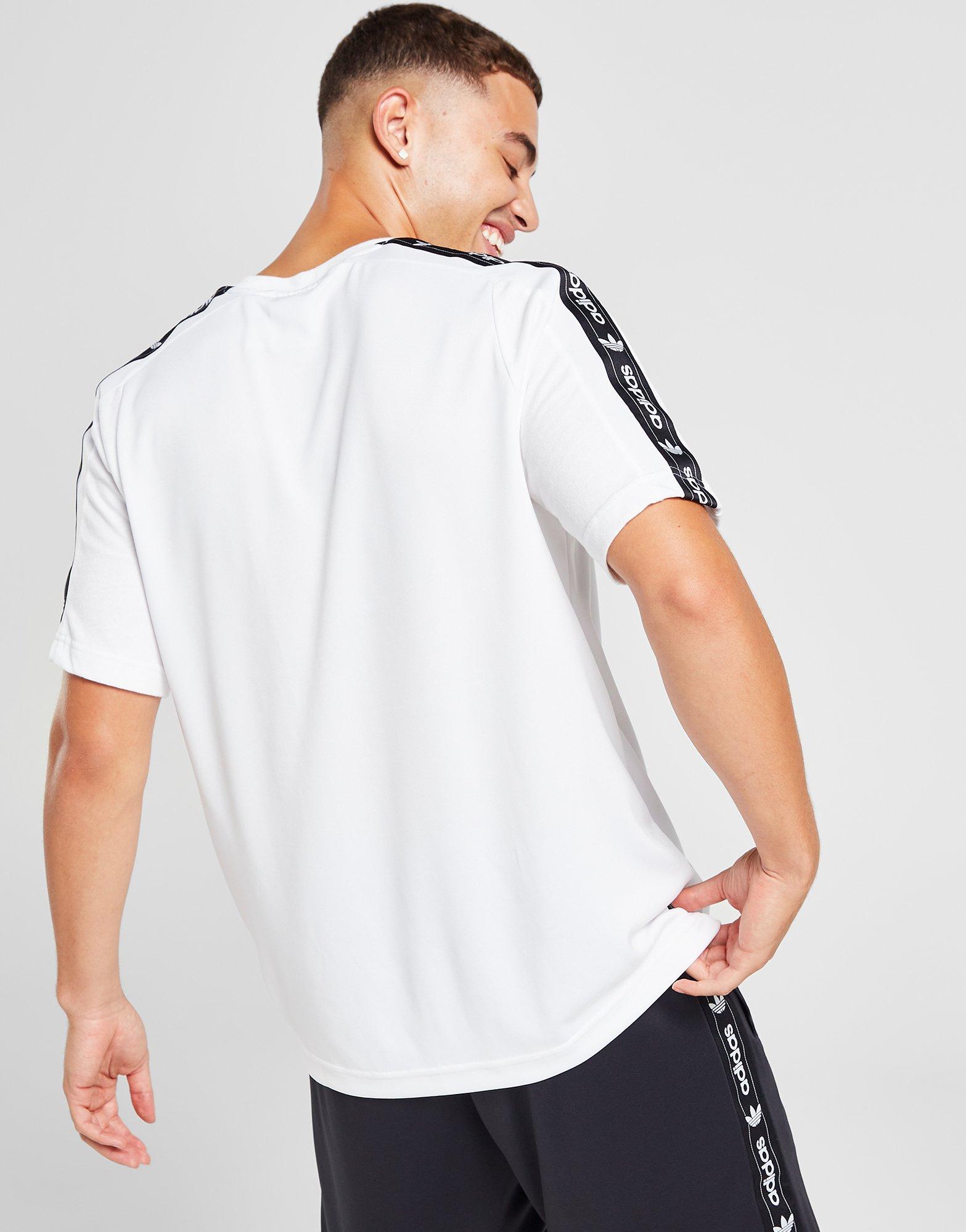 Vyriški marškiniai ADIDAS MARŠKINĖLIAI EDGE TEE WHT/BLK TEE II3530 Balta