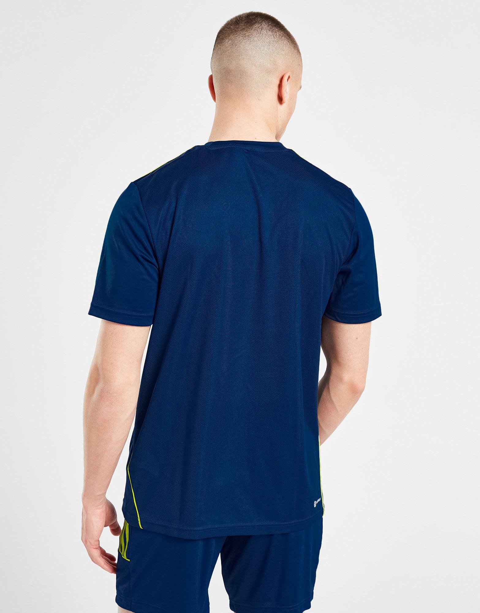 Мъжка тениска ADIDAS ТЕНИСКА MATCH TEE MYS BLU/VOLT TEE HY4356 Тъмносин