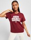 ADIDAS T-SHIRT V'SITY TEE BURG/WHT