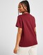 ADIDAS T-SHIRT V'SITY TEE BURG/WHT
