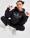 ADIDAS MIKINA S KAPUCŇOU SNKE PRNT HD BLK SWEATSHIRT