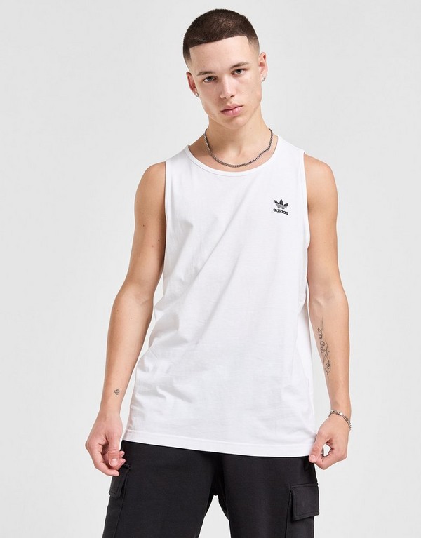 adidas Tričko Tref Ess Vest Wht