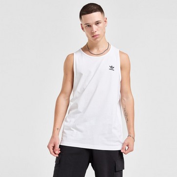 Top pentru bărbați ADIDAS MAIOU TREF ESS VEST WHT
